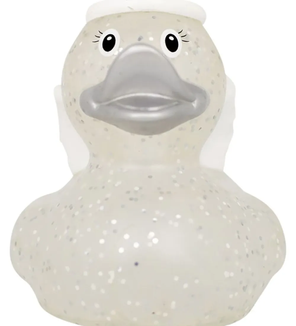 Badelegetøj-Badeand - Engel - Glitter