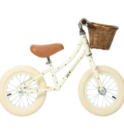Løbecykler-Banwood Løbecykel - First Go! - Creme m. Stjerner