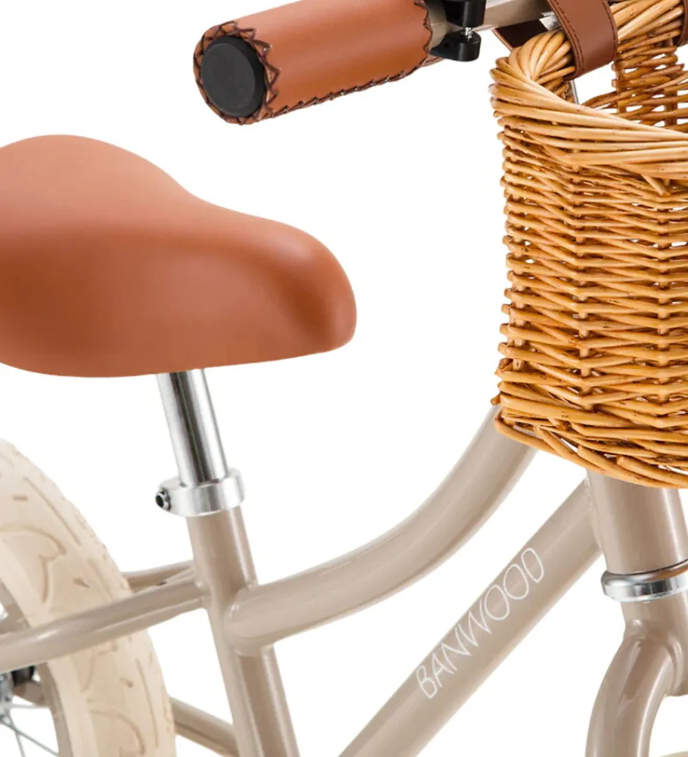 Løbecykler-Banwood Løbecykel - First Go! - 3-5 År - Beige