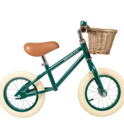 Løbecykler-Banwood Løbecykel - First Go! - Mørkegrøn