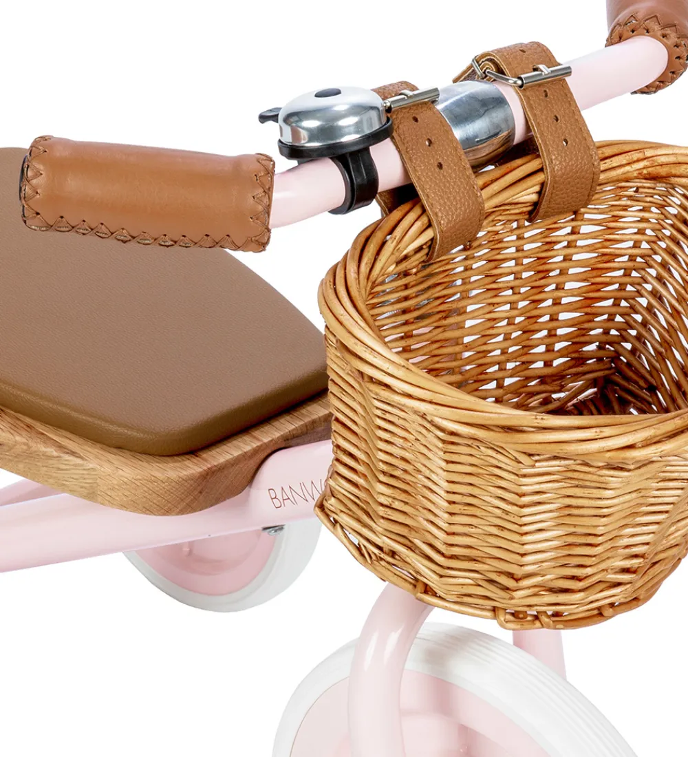 Løbecykler-Banwood Trike - Trehjulet - Rosa