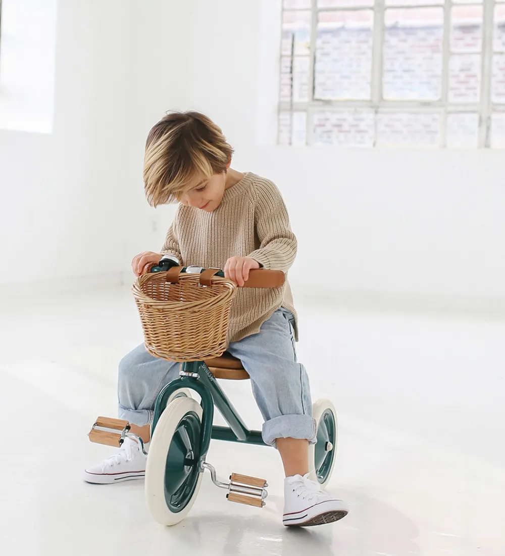 Løbecykler-Banwood Trike - Trehjulet - Grøn