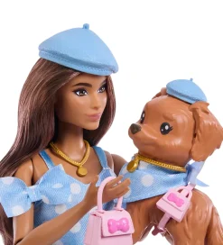 Dukker Og Tilbehør-Barbie Dukke - 30 cm - Twinning Looks Brunette Polka Dots