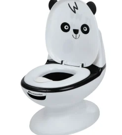 Bebeconfort Potter Og Toilethjælp*Toilet - Mini - Hvid/Sort m. Panda