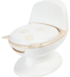 Potter Og Toilethjælp-Bebeconfort Toilet - Mini - Hvid/Sand m. Ræv