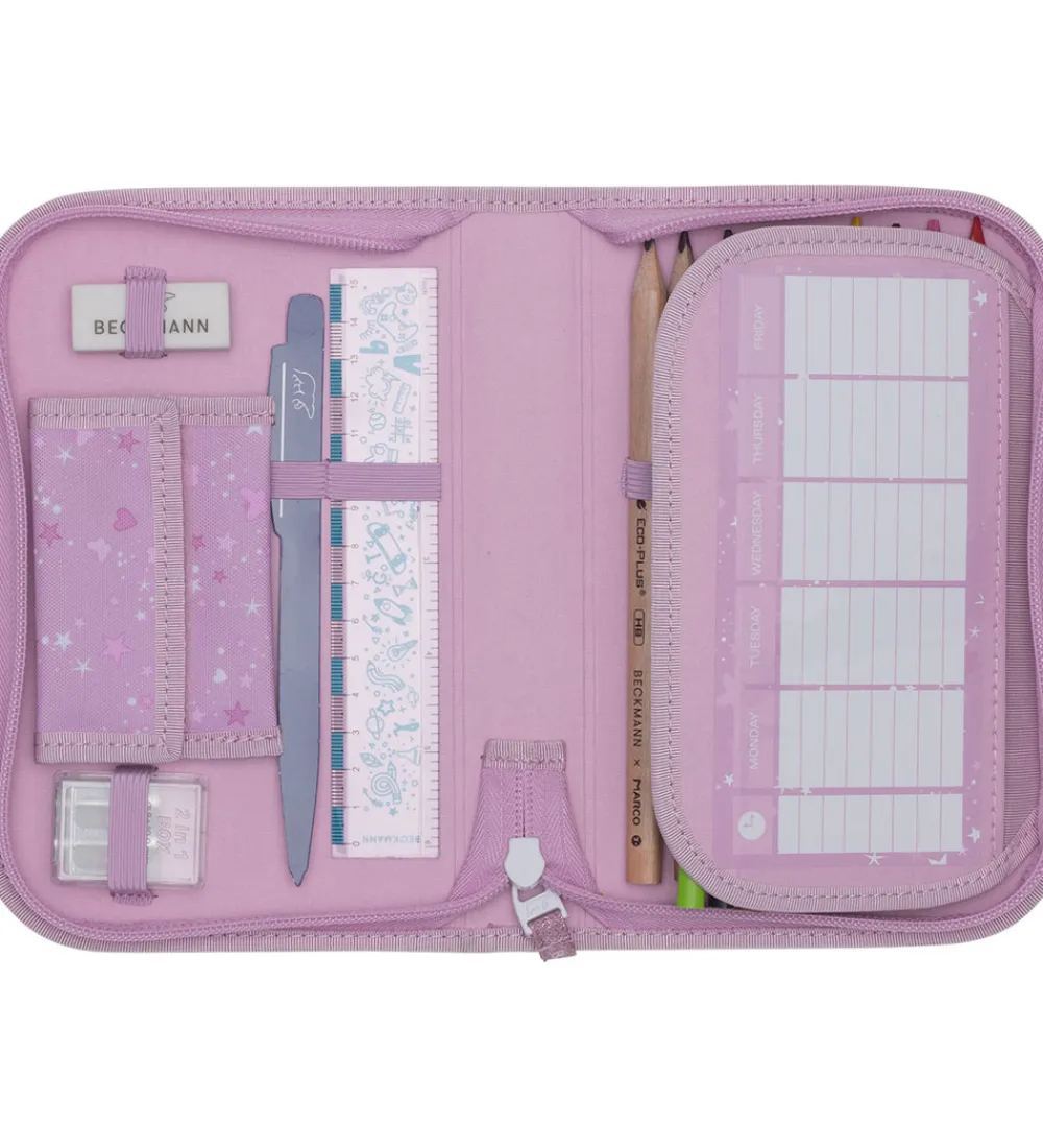 Penalhuse-Beckmann Penalhus m. Indhold - Rosie - Pink