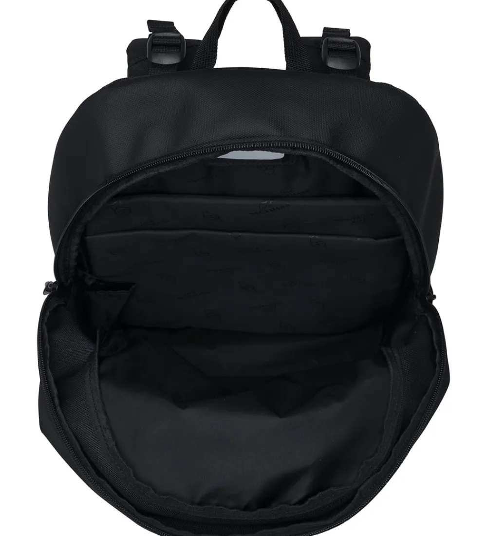 Beckmann Skoletasker*Skoletaske - Sport Junior - Black Coated - Sort