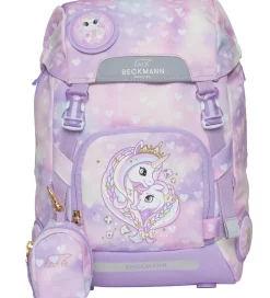 Skoletasker-Beckmann Skoletaskesæt - Classic Maxi - Unicorn Princess Purple