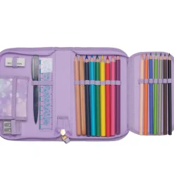 Skoletasker-Beckmann Skoletaskesæt - Classic Maxi - Unicorn Princess Purple