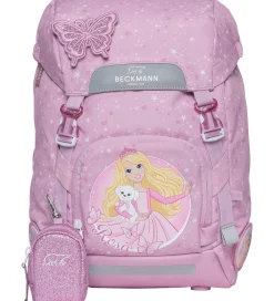 Beckmann Skoletasker*Skoletaskesæt - Classic Maxi - Rosie - Pink