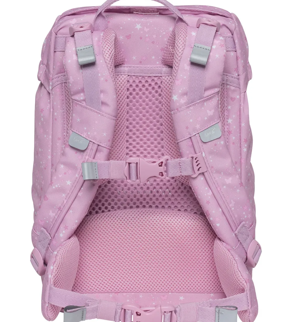 Beckmann Skoletasker*Skoletaskesæt - Classic Maxi - Rosie - Pink