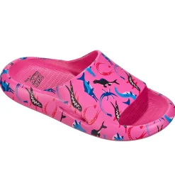 BECO Badesandaler*Badesandaler - Ocean Dinos - Pink
