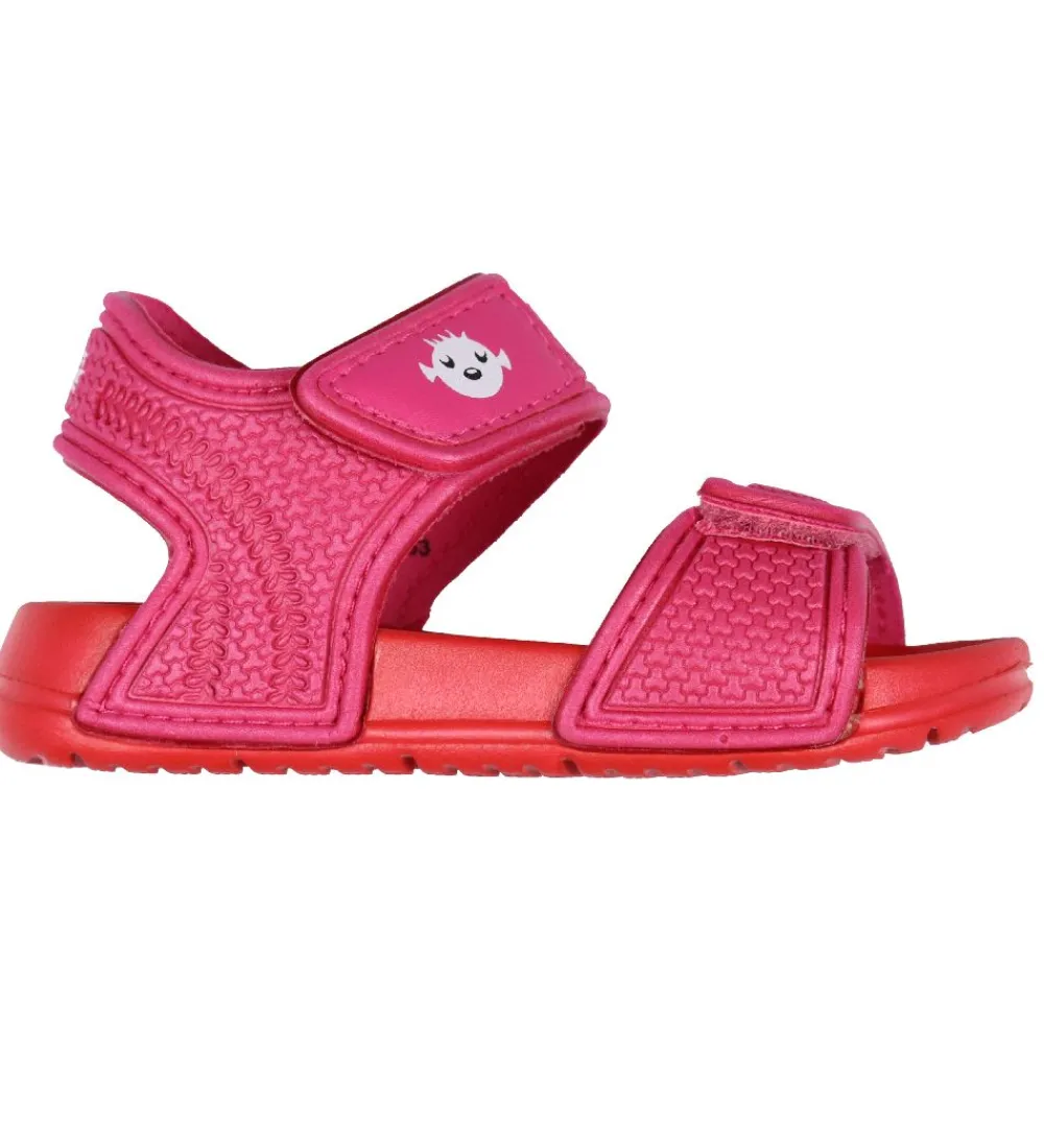 BECO Badesandaler*Badesandaler - Pink/Rød