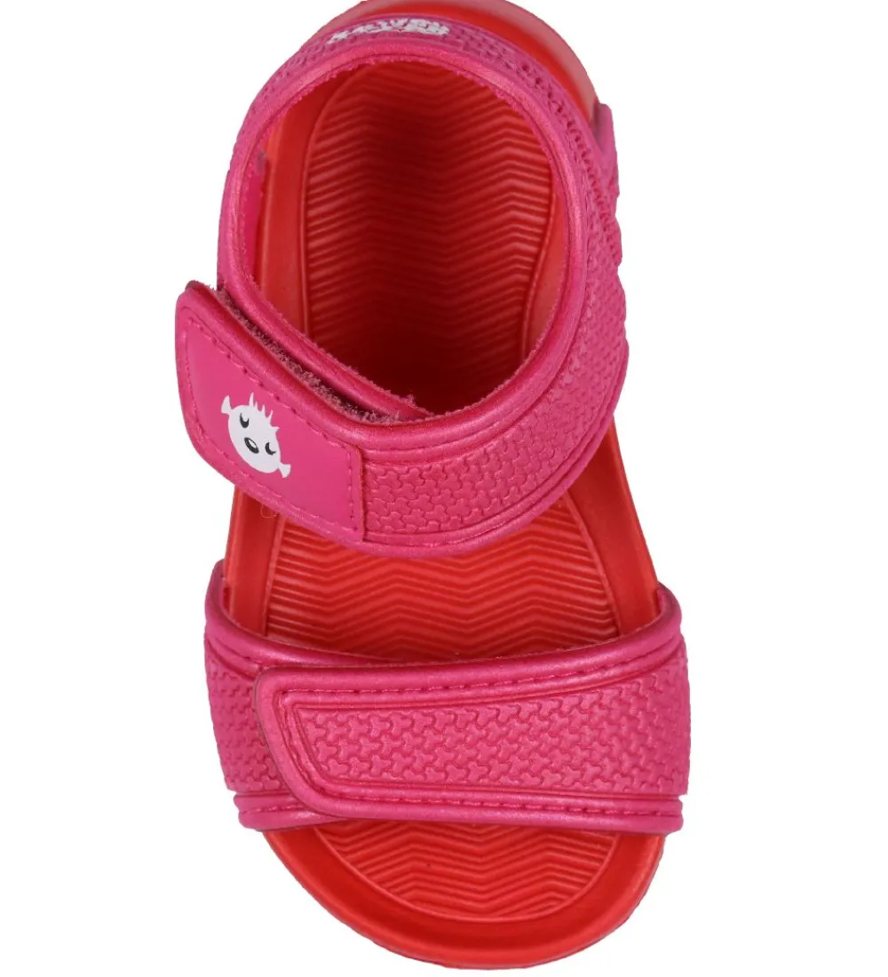 BECO Badesandaler*Badesandaler - Pink/Rød