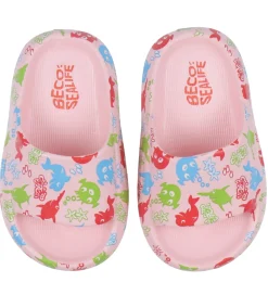 BECO Badesandaler*Badesandaler - Sealife - Pink