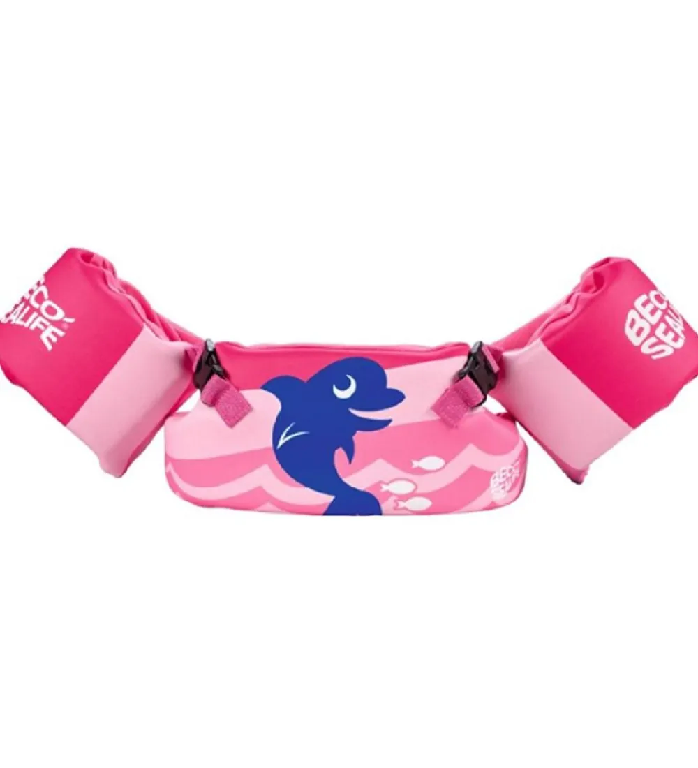 Badevinger-BECO Lær-At-Svømme Sæt - 15-30 Kg - Pink
