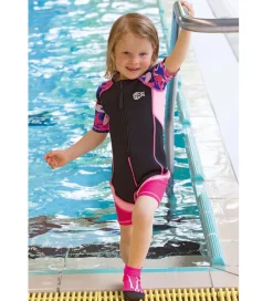BECO Våddragter|Snorkling*Våddragt - UV50+ - Sort/Pink