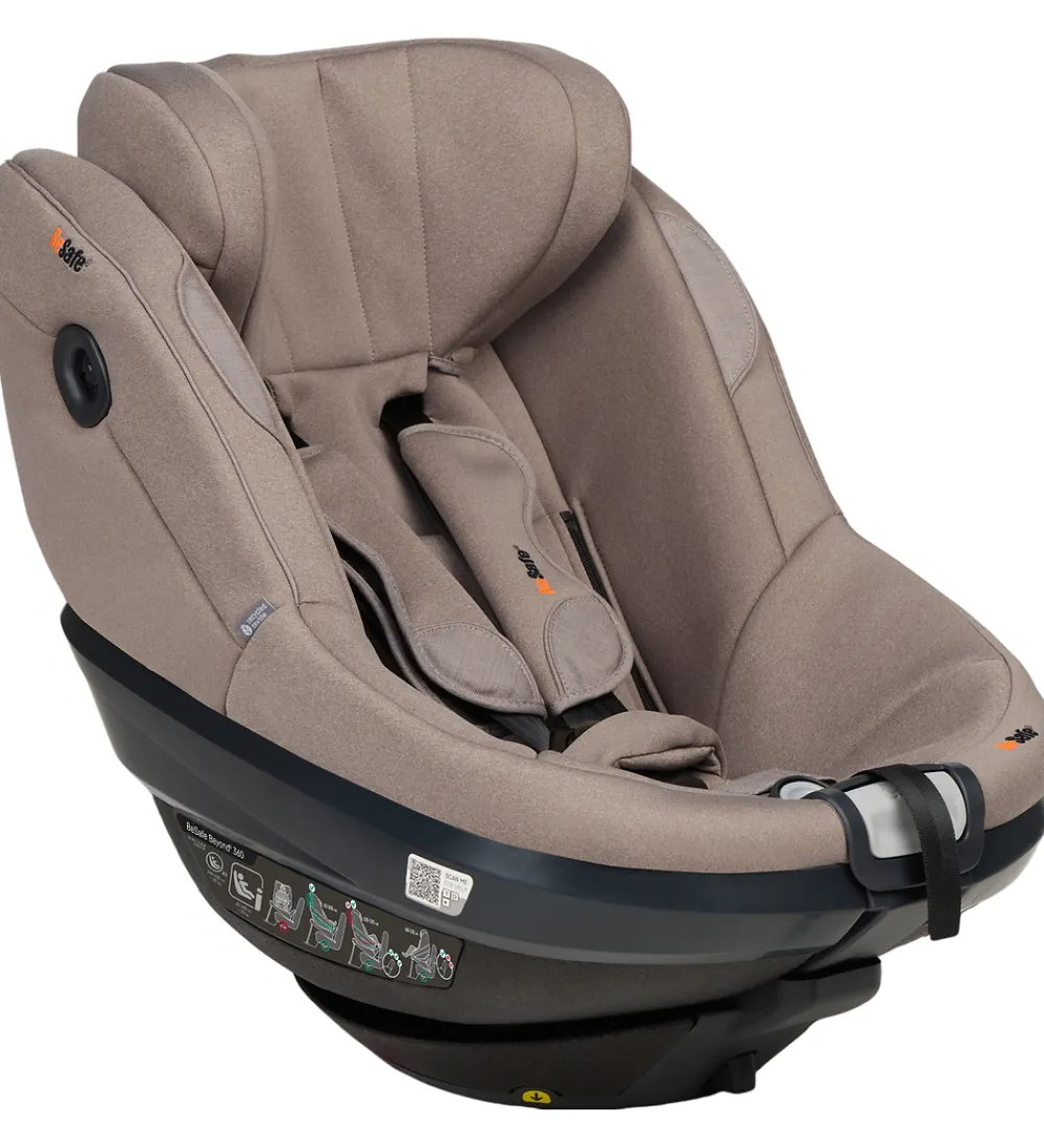 BeSafe Autostole*Autostol - Beyond 2 360 - Dark Sand SoftBreeze