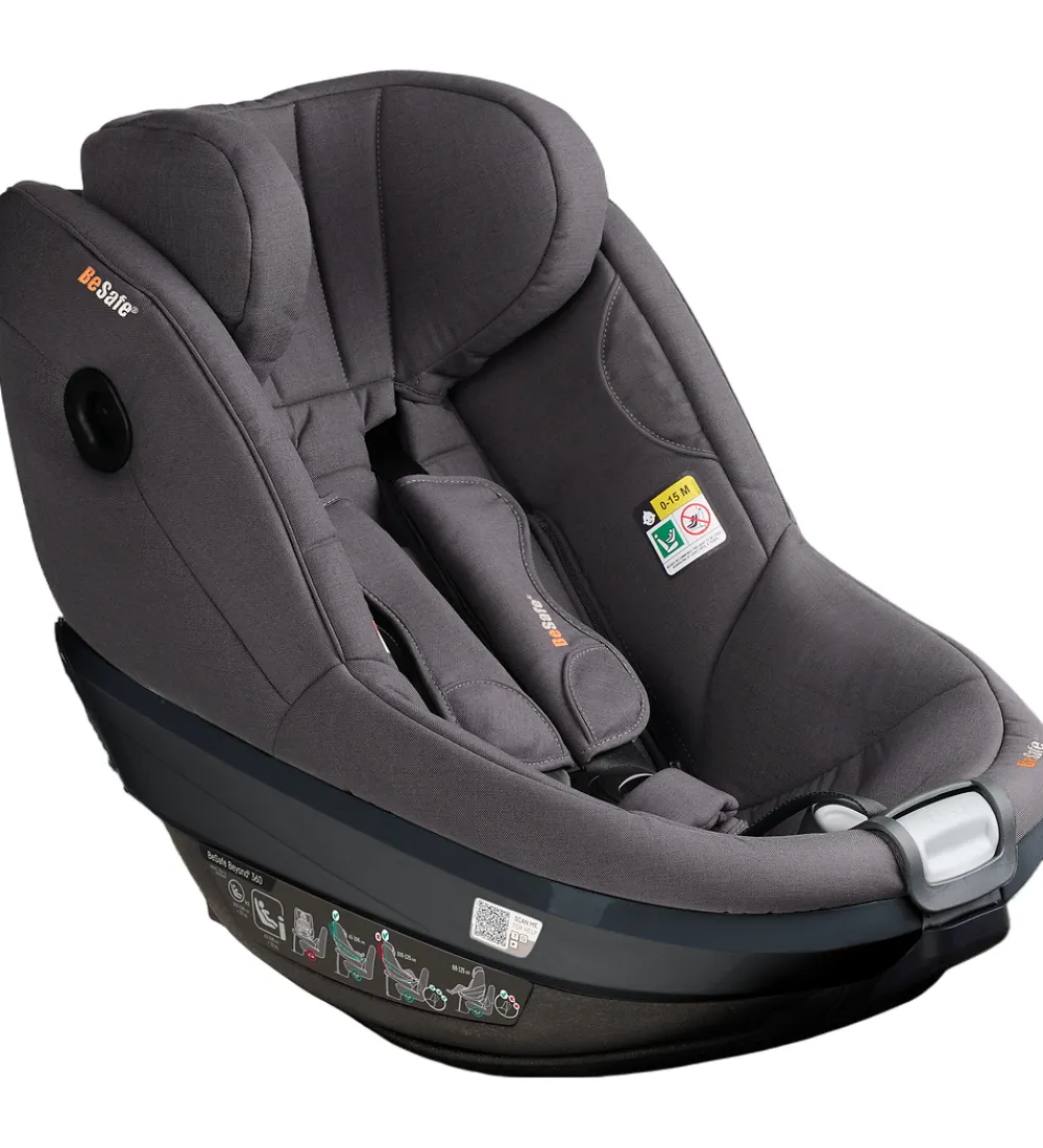 BeSafe Autostole*Autostol - Beyond 2 360 - Dark Grey Melange