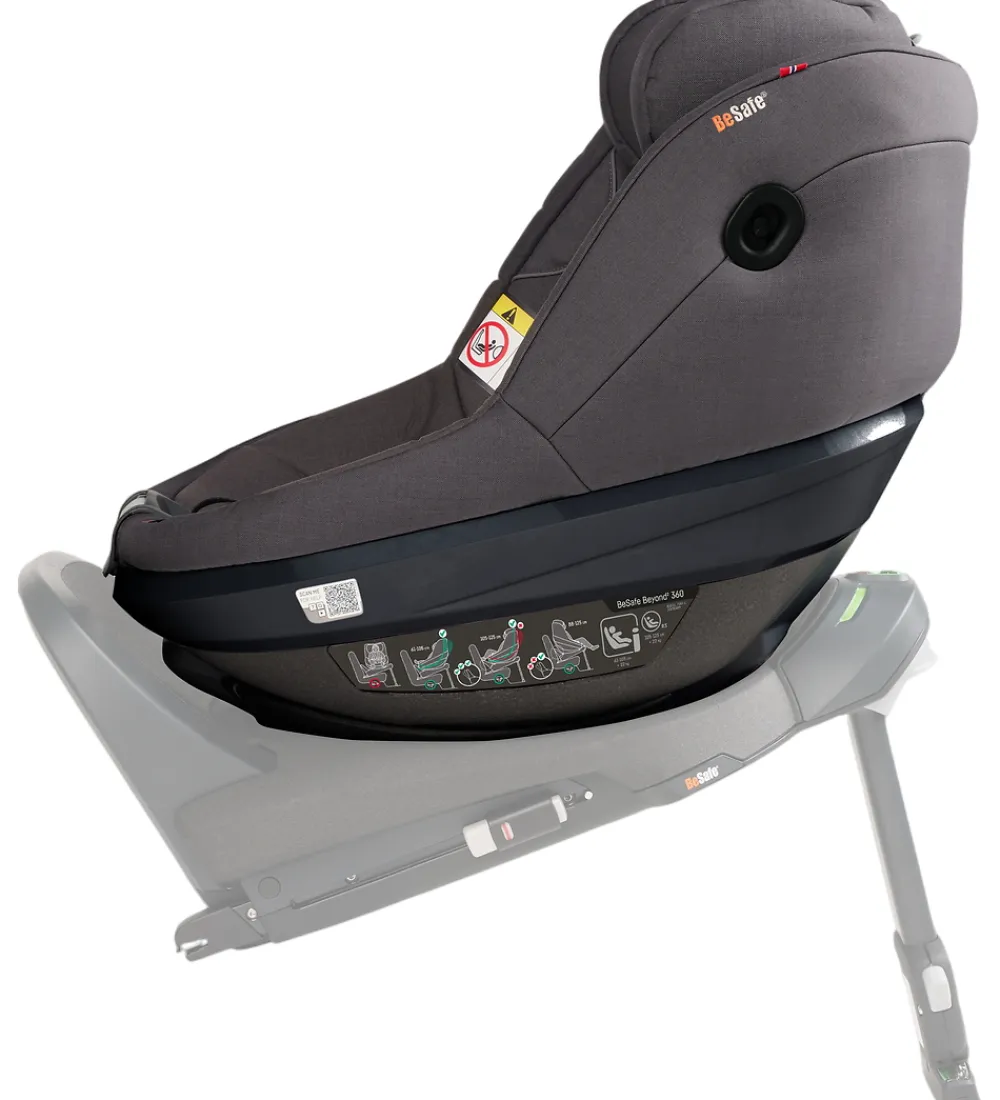 BeSafe Autostole*Autostol - Beyond 2 360 - Dark Grey Melange