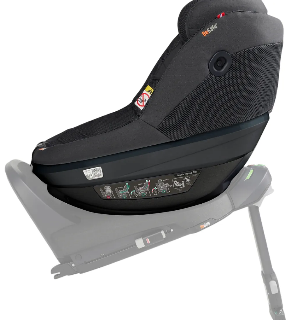 BeSafe Autostole*Autostol - Beyond 2 360 - Anthracite Mesh