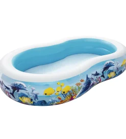 Vandleg|Badebassin-Bestway Badebassin - 262 x 157 cm - Fish 'N Friends