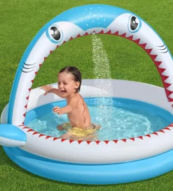 Vandleg|Badebassin-Bestway Badebassin m. Sprinkler - 163 x 127 cm - Sharktastic