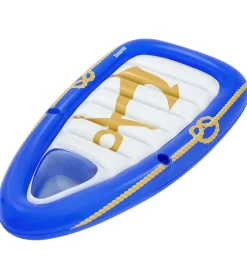 Bestway Strandlegetøj|Badedyr*Flyder - 190x107cm - Nautical Paradise Boat Lounge