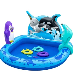 Vandleg|Badebassin-Bestway Legebassin - 134x131x73 cm - Polar Pals