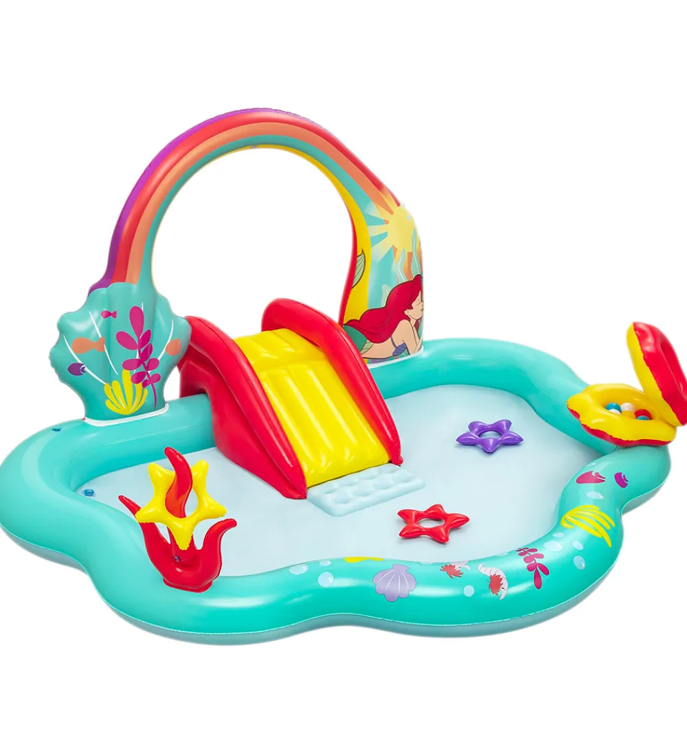 Bestway Vandleg|Badebassin*Legebassin - 221x193x117 cm - Disney - Den Lille Havfrue