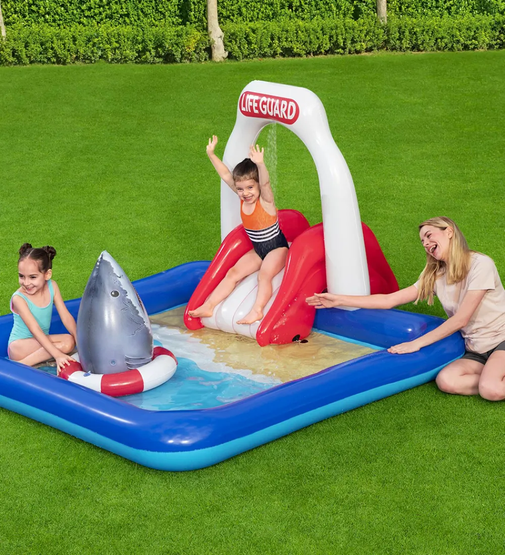 Bestway Vandleg|Badebassin*Legebassin - 234x203x129cm - Lifeguard Tower