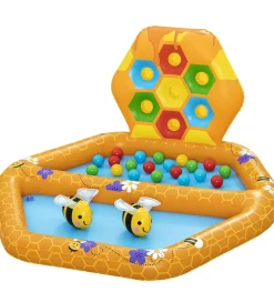 Bestway Vandleg|Badebassin*Legebassin m. Bolde - 127 x 119 cm - Lil' Beehive