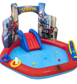 Bestway Vandleg|Badebassin*Legebassin m. Tilbehør - 211 x 206 cm - Spider-Man