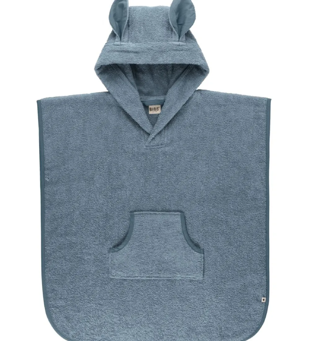 BIBS Babyhåndklæde- Og Poncho|Håndklæder*Badeponcho - 60x55 cm - Kangaroo - Petrol