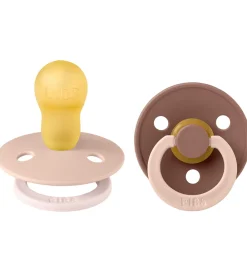 BIBS Sutter*Colour Sutter - Str. 3 - 2-pak - Rund - Blush Woodchuck