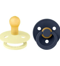 Sutter-BIBS Colour Sutter - Str. 1 - 2-pak - Rund - Luna/Deep Space