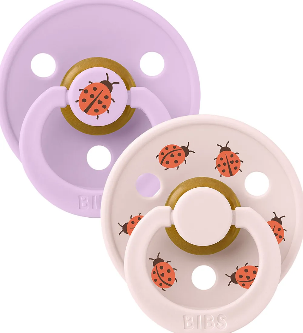 BIBS Sutter*Colour Sutter - Str. 1 - 2-pak - Rund - Violet Sky Mix