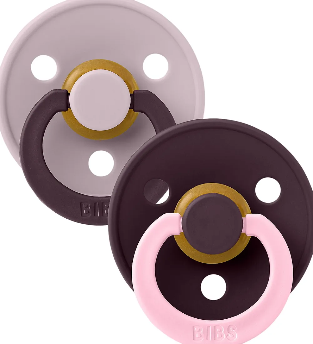 Sutter-BIBS Colour Sutter - Str. 2 - 2-pak - Rund - Dusky Lilac Plum
