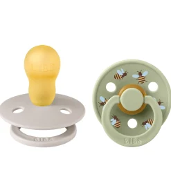 Sutter-BIBS Colour Sutter - Str. 3 - 2-pak - Rund - Mushroom Mix