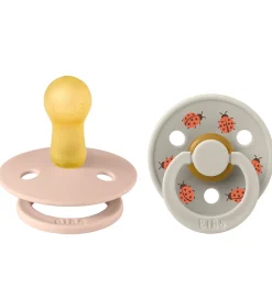 Sutter-BIBS Colour Sutter - Str. 2 - 2-pak - Rund - Blush Mix