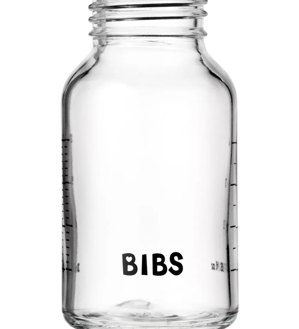 BIBS Sutteflasker|Amning*Flaske - Glas - 120 ml