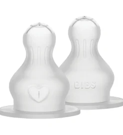 BIBS Sutter|Sutteflasker*Flaskesutter - 2-pak - Thick Flow - Silikone