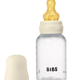 BIBS Sutteflasker|Amning*Sutteflaske - 150 ml - PP/Naturgummi - Ivory