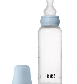 Sutteflasker|Amning-BIBS Sutteflaske - 270 ml - PP/Silikone - Baby Blue