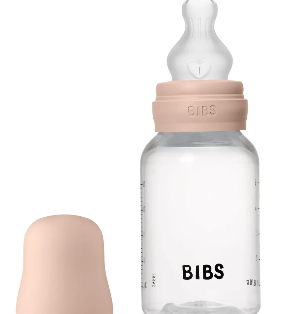 Sutteflasker|Amning-BIBS Sutteflaske - 150 ml - PP/Silikone - Blush
