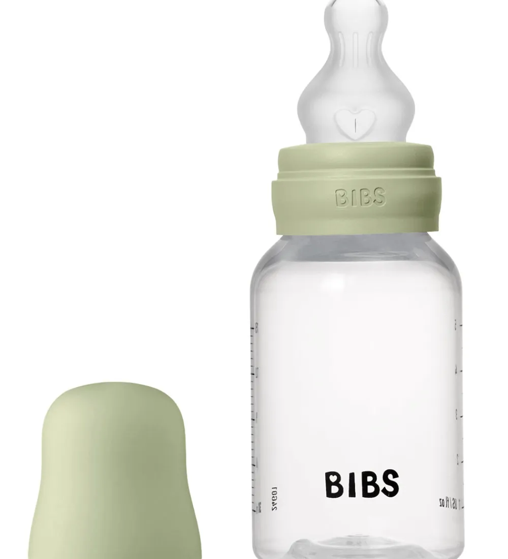 BIBS Sutteflasker|Amning*Sutteflaske - 150 ml - PP/Silikone - Sage
