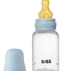 BIBS Sutteflasker|Amning*Sutteflaske - 150 ml - PP/Naturgummi - Baby Blue