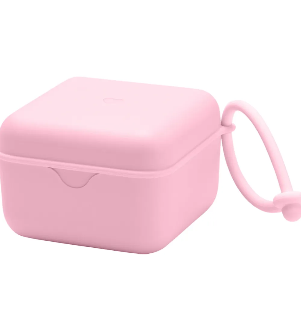 BIBS Bokse Og Kasser|Opbevaring*X Liberty Sutteboks - 7x7 cm - Baby Pink