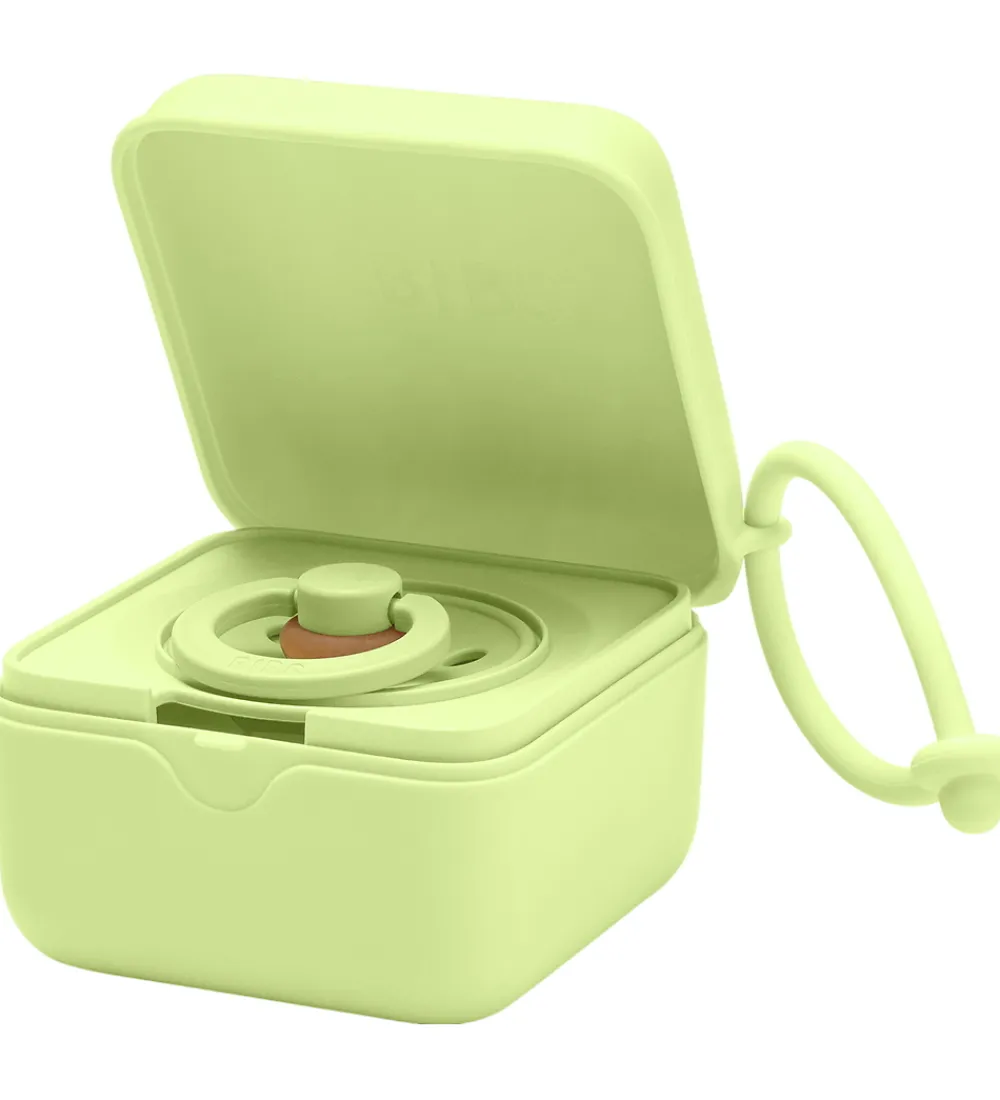 BIBS Bokse Og Kasser|Opbevaring*X Liberty Sutteboks - 7x7 cm - Matcha