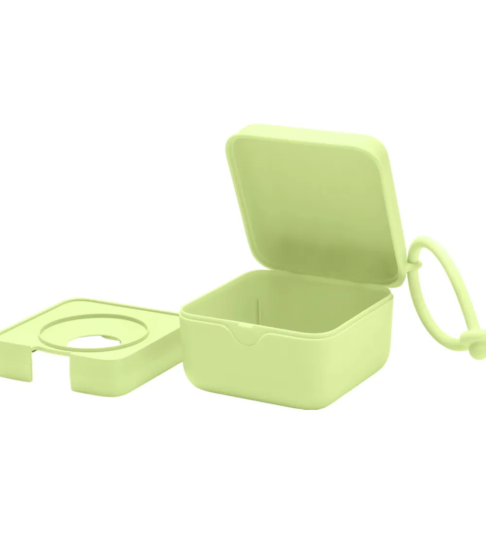 BIBS Bokse Og Kasser|Opbevaring*X Liberty Sutteboks - 7x7 cm - Matcha